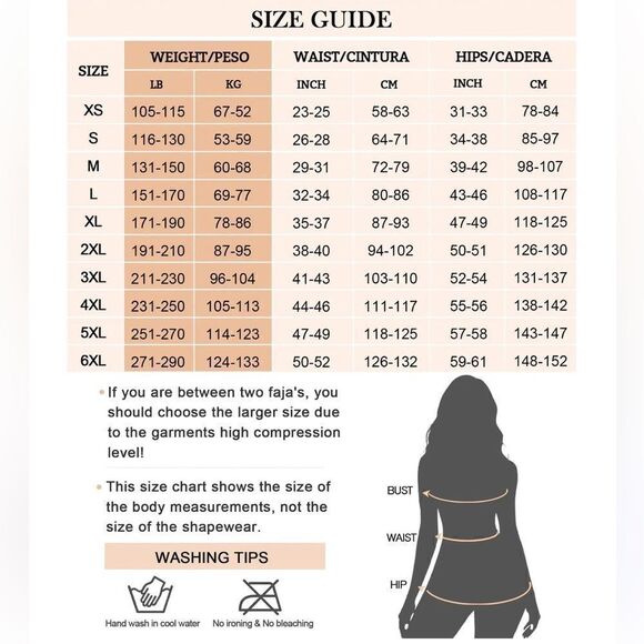 SHAPERX Shapewear Fajas Colombianas Tummy Control Bodysuit butt lift - Picture 13 of 13